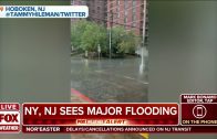 Flooding reported across portions of Newark, New Jersey